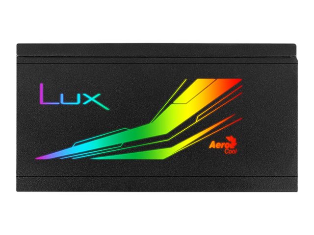 AEROCOOL AEROPGSLUXRGB-750 AEROCOOL LUX 750W RGB Zasilacz ATX 80 PLUS BRONZE