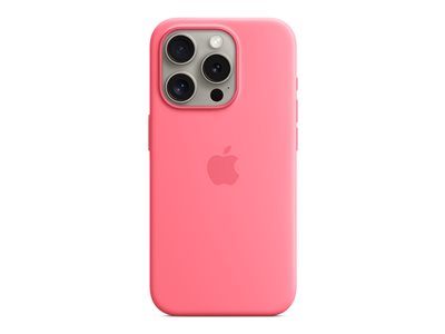APPLE iPhone 15 Pro Sil Case MagS Pink