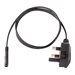 3ft (1m) UK Laptop Power Cable, BS 1363 to C7, 2.5