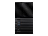WD My Book Duo WDBFBE0440JBK - hard drive - 44 TB - USB 3.2 Gen 1