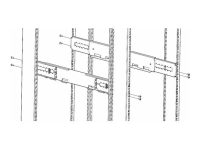 N1C - Rack shelf mounting kit