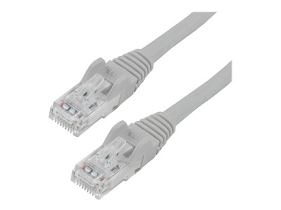 Startech 5ft CAT6 Ethernet Cable, 10 Gigabit Snagless RJ45 650MHz 100W PoE Patch Cord, CAT 6 10GbE UTP Network Cable w/Strain Relief, Gray, Wiring is UL Certified/TIA