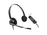 HP Poly EncorePro 525 - EncorePro 500 series - headset - on-ear - wired - USB-A - black - Certified for Microsoft Teams