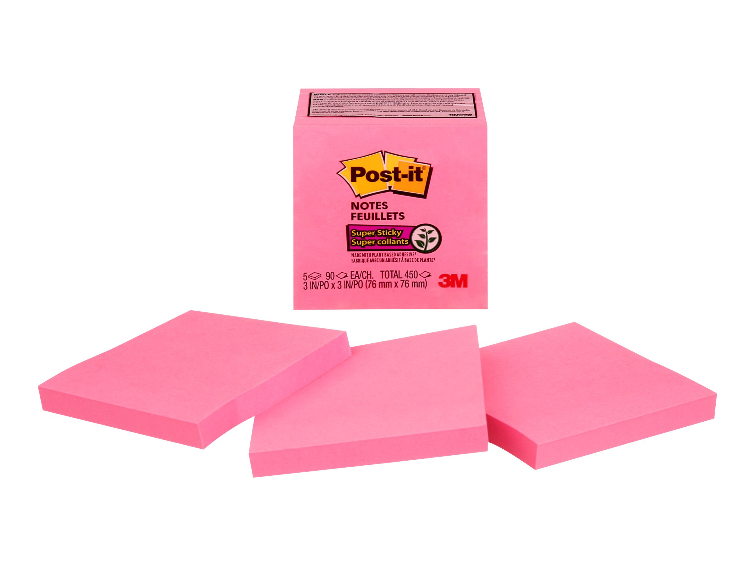 3M Post-it Super Sticky Notes - Pink