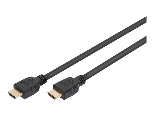 DIGITUS HDMI cable with Ethernet 50 Product shot Right-angle 79400