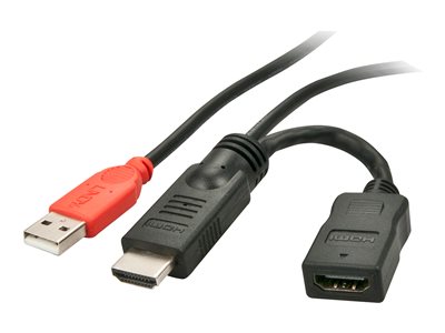 LINDY HDMI M/F Stromeinspeisungsadapter