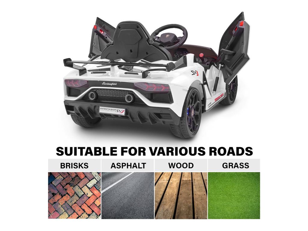 Kids on Wheelz Lamborghini Aventador SVJ 2023 Push Ride-on Car