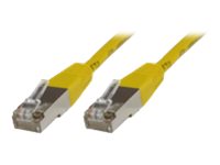 MicroConnect CAT 6 Kabel med folie og kobberfletning (FTP) 5m Netværkskabel Gul