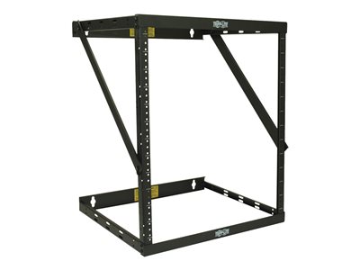 Tripp Lite 8U 12U 22U 2 Post Open Frame Rack Cabinet Expandable 11.5" Depth Wall Mount