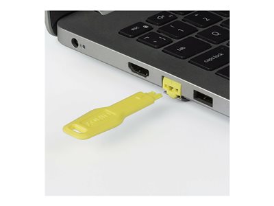 LINDY RJ45 Port Schlösser GELB 10 Stck
