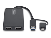 Startech - Adaptateur vidéo - USB type A, USB-C mâle pour HDMI femelle - 18.3 m 