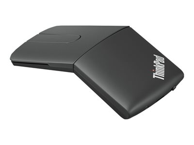 Lenovo ThinkPad X1 Presenter Mouse - mouse - 2.4 GHz, Bluetooth 5.0 - black