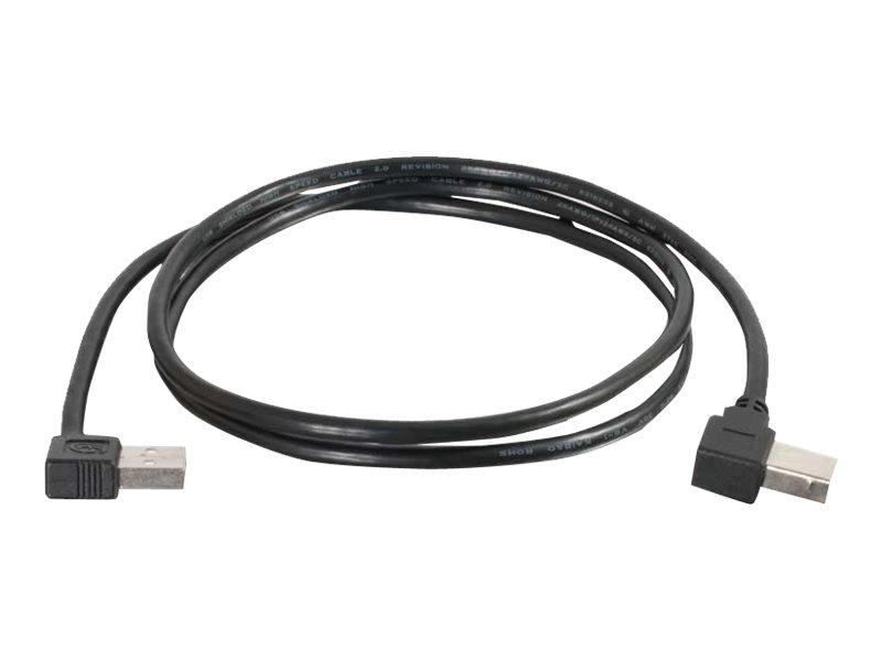 C2G Right Angle USB 2.0 A/B Cable