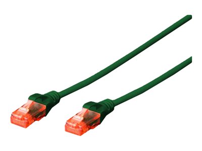 DIGITUS Patchkabel Cat6 S/FTP 2xRJ45 3.0m grün Hebelschutz