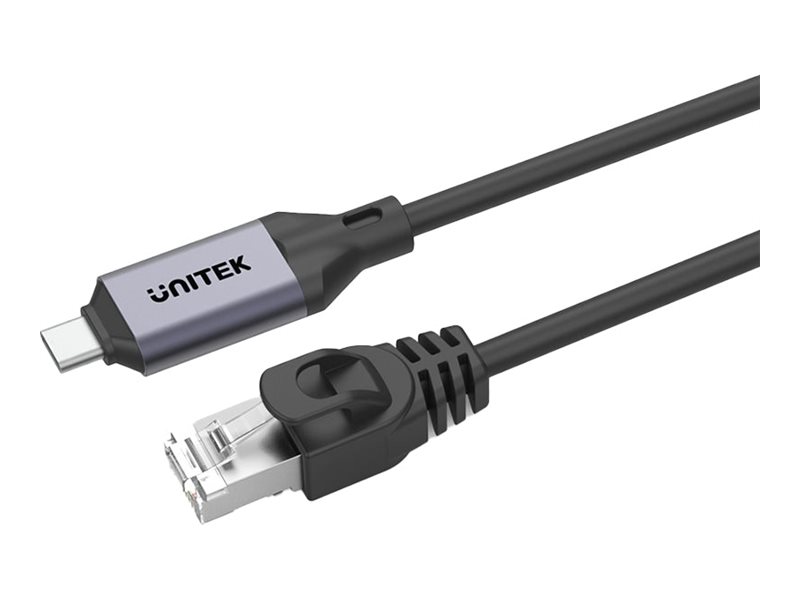Unitek network cable 3 m space Product shot Right-angle 79550