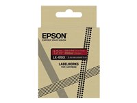 Epson LabelWorks LK-4RKK - ribbon tape - satin - 1 cassette(s) - Roll (1.2 cm x 5 m)
