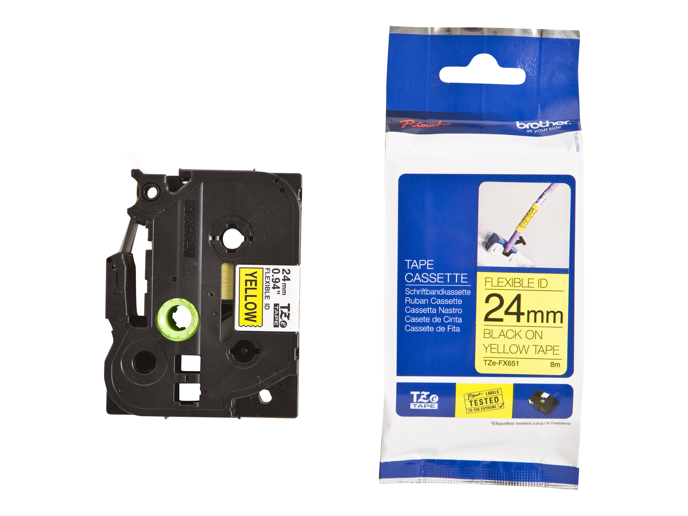 Brother TZe-FX651 - Laminated