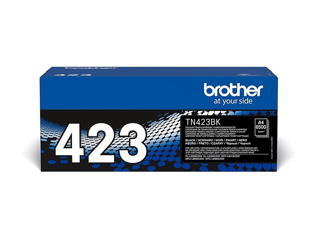 Brother Tn423bk Jumbo Yield Black Original Toner Cartridge