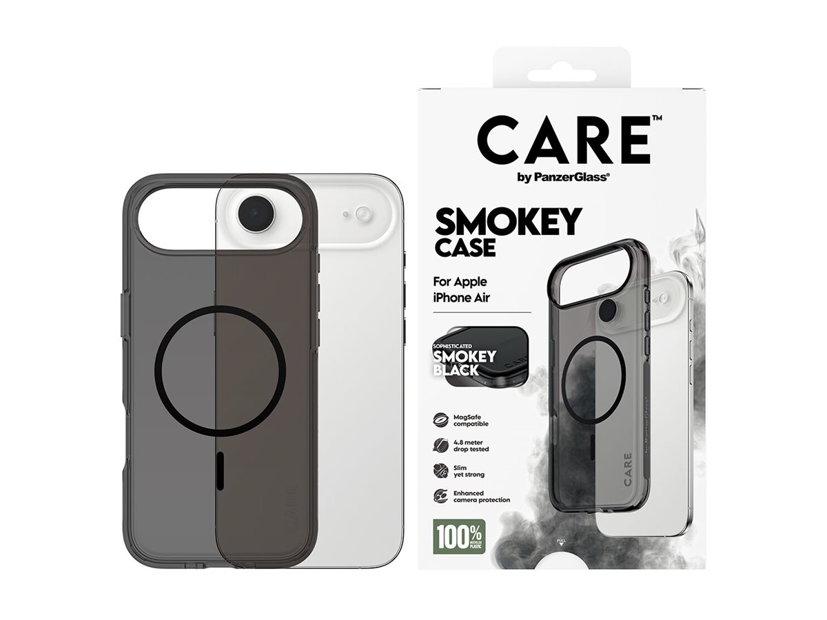 PanzerGlass CARE Apple iPhone Air Smokey kouřový/černý MagSafe – foto 2