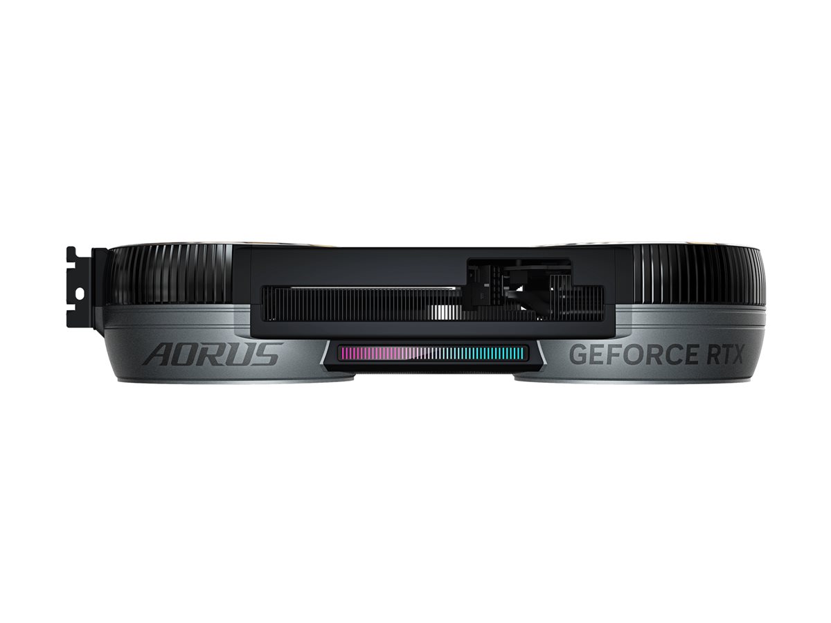 AORUS INFINITY graphics card GeForce RTX 5090 32 Product shot Top 78900