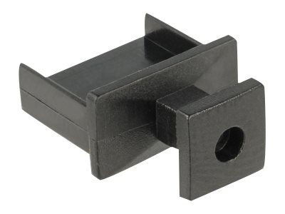 DELOCK Staubschutz TypA-Buchse mit Griff schwarz 10 Stück