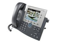 Cisco Unified IP Phone 7945G VoIP phone SCCP, SIP 2 lines silver, dark gray refurbished 