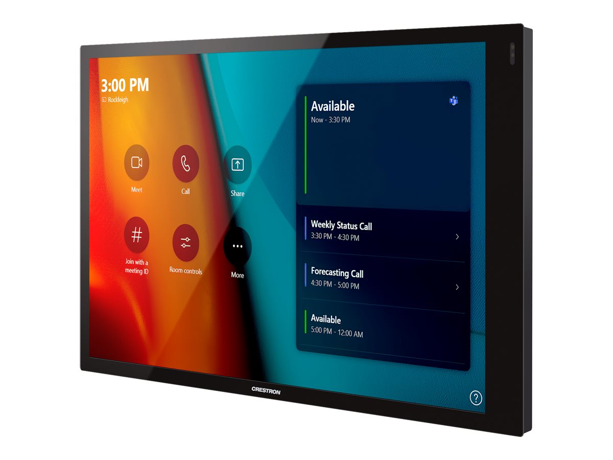 Crestron 10.1 in. Wall Mount Touch Screen, Black Smooth – foto 2