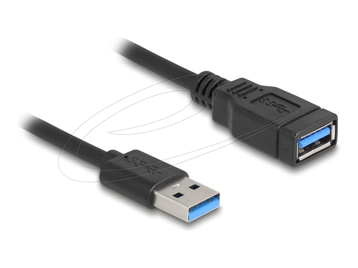 USB 5 Gbps Coiled Cable Type-A male to T