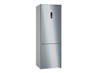 Siemens iQ300 KG49NXIBF Køleskab/fryser Bund-fryser Rustfrit stål