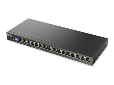 Zyxel 16 Port Gigabit unmanaged Switch, Slimline Version