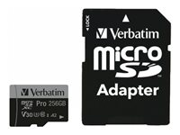 Verbatim PRO U3 microSDXC 256GB 100MB/s