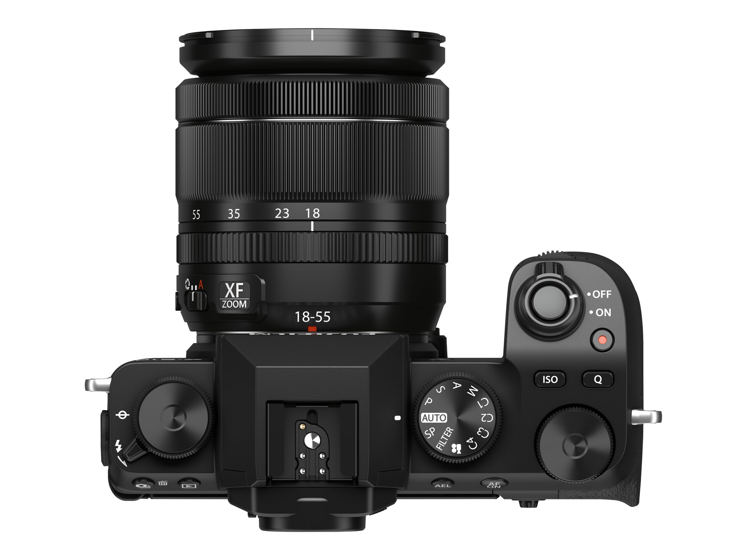 Fujifilm X-S10 with XF 18-55mm Lens - Black - 600021995