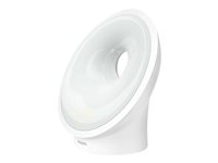 Philips Skinnende hvid Opvågningslys HF3651