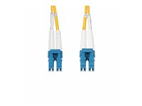 Startech 50m (164ft) LC to LC (UPC) OS2 Single Mode Duplex Fiber Optic Cable, 9/125µm, Laser Optimized, 10G, Bend Insensitive