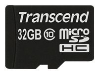 Transcend Premium Flash memory card 32 GB Class 10 200x microSDHC