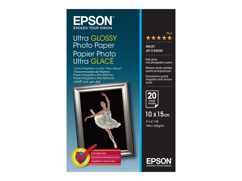 EPSON PAP PHOTO ULTRA GLACE 10X
