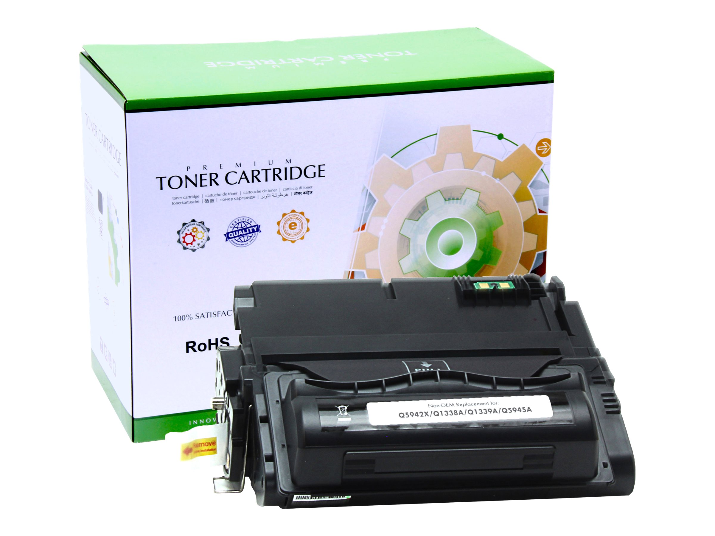 STATIC Toner cartridge compatible with HP Q1339A/Q5942X/Q5945A black compatible 20.000 pages