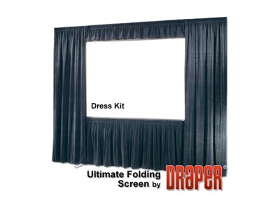 Draper Ultimate Folding Screen Flexible Matt White
