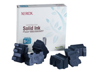Xerox Phaser 8860MFP - 6-pack - cyan - solid inks - for Phaser 8860, 8860DN, 8860MFP, 8860MFP/D, 8860MFP/E, 8860MFP/SD, 8860PP, 8860WDN