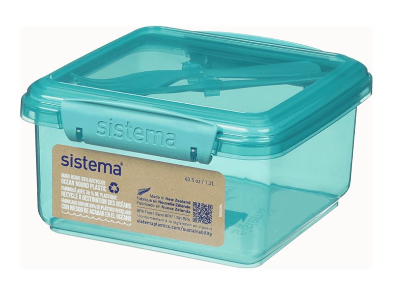 Sistema Lunch Plus Lunch box - Assorted - 1.2L