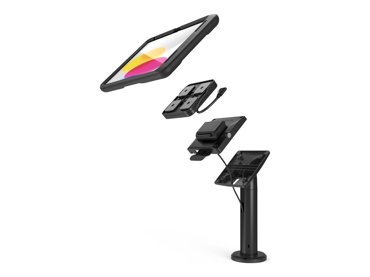 Compulocks iPad 10th-11th (A16) Gen PowerMove Tilting Stand 8" Black