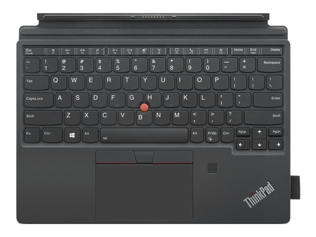 Image of Lenovo Folio - keyboard - with touchpad, Trackpoint, UltraNav - QWERTY - UK - black