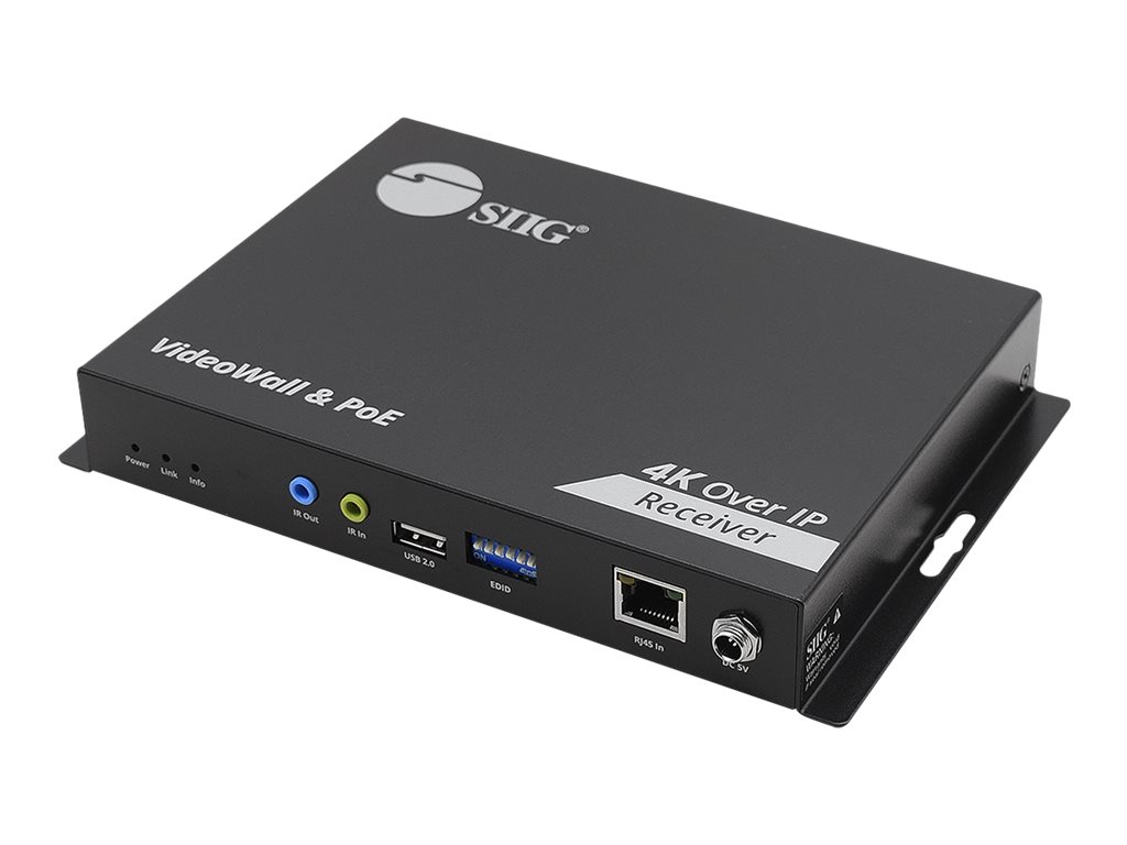 SIIG 4K 60Hz HDMI over IP Matrix Receiver