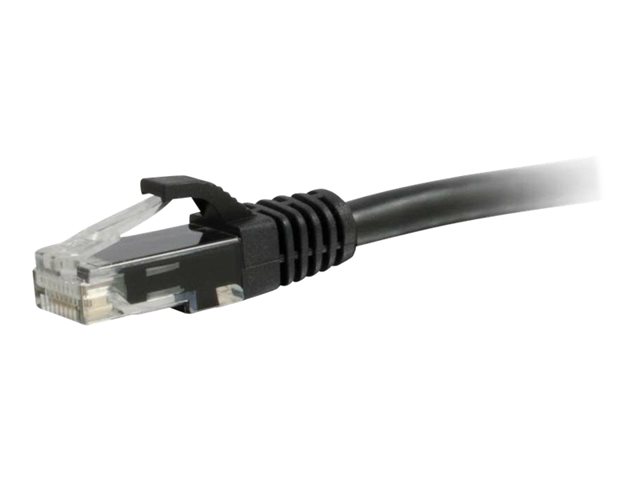 C2G Cat5e Booted Unshielded (UTP) Network Patch Cable - patch kabel - 3 m - černá – foto 4
