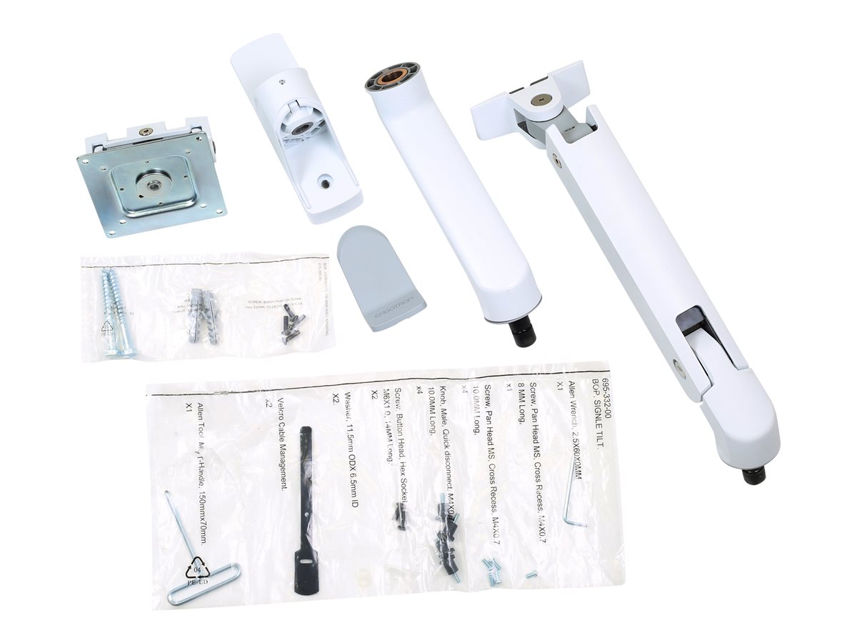 Ergotron HX montážní sada - pro obrazovka - bílá – foto 3