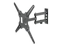 Manhattan mounting kit - for LCD TV / curved LCD TV - full motion - black