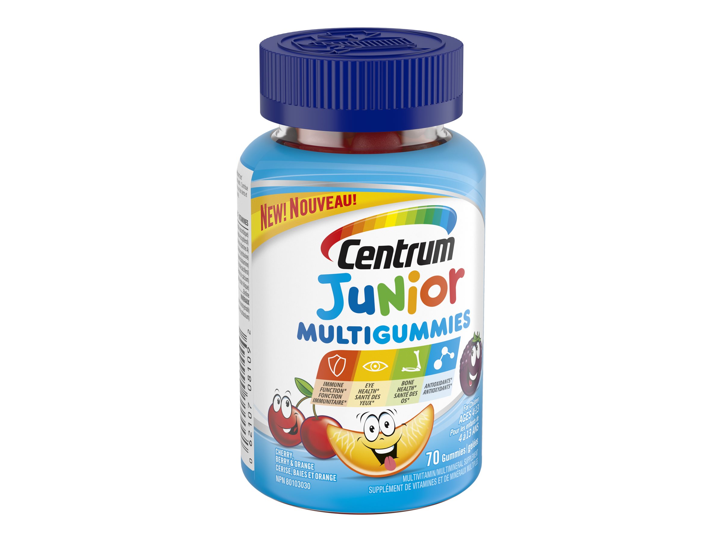 Centrum MultiGummies Junior Multivitamin/Mineral Supplement - 70s