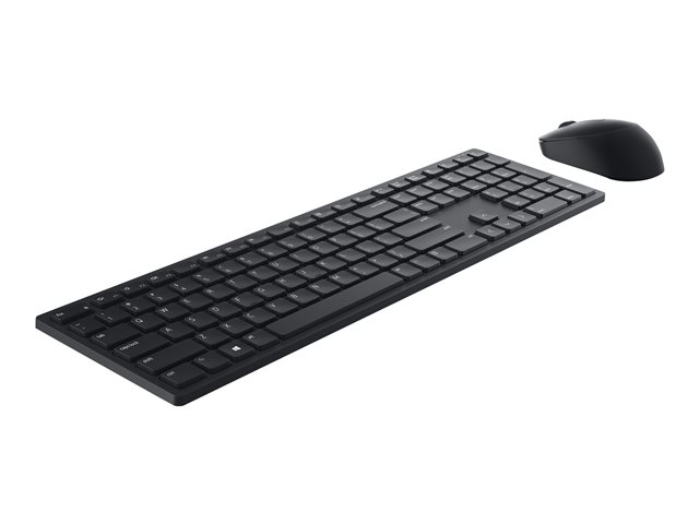  Ensemble clavier et souris - sans fil Dell - 2.4 GHz - Franais - noir