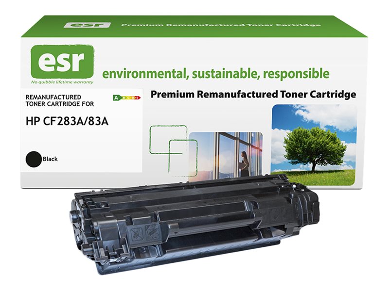 ESR Toner cartridge compatible with HP CF283A black remanufactured 3.000 pages
