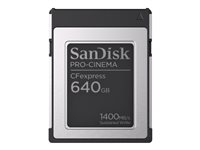 SanDisk PRO-CINEMA CFexpress-kort Type B 640GB 1700MB/s